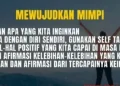 Mimpi Besar? Jangan Cuma Ngomong, Wujudkan!
