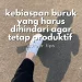 KEBIASAAN BURUK YANG BIKIN KARIR LO STUCK!