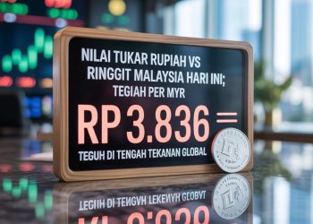 Kurs Rupiah vs Ringgit Malaysia Hari Ini: Tetap Tangguh di Rp 3.836 per RM, Gimana Dampaknya Buat UMKM & Desa?