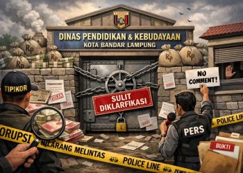 Terindikasi Tipikor Tapi Disdikbud Bandar Lampung Sulit Diklarifikasi