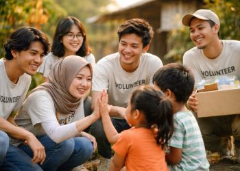 Cerita Relawan Muda yang Nemu Makna Hidup