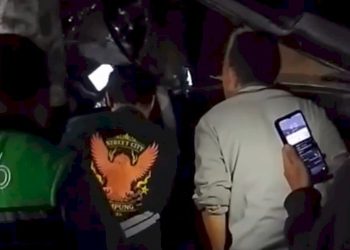 Innova Tabrak Tiang Listrik Pagar Alam, Polisi Tewas