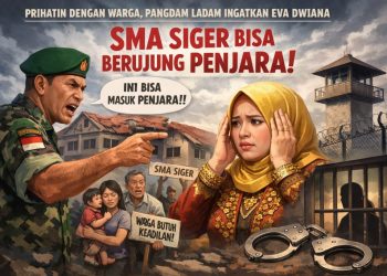 Prihatin dengan Warga, Pangdam Ladam Ingatkan Eva Dwiana: SMA Siger Bisa Berujung Penjara