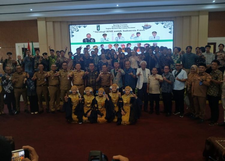 Peringati Milad ke-79, HMI Cabang Kotabumi Gelar Opening Ceremony LK II