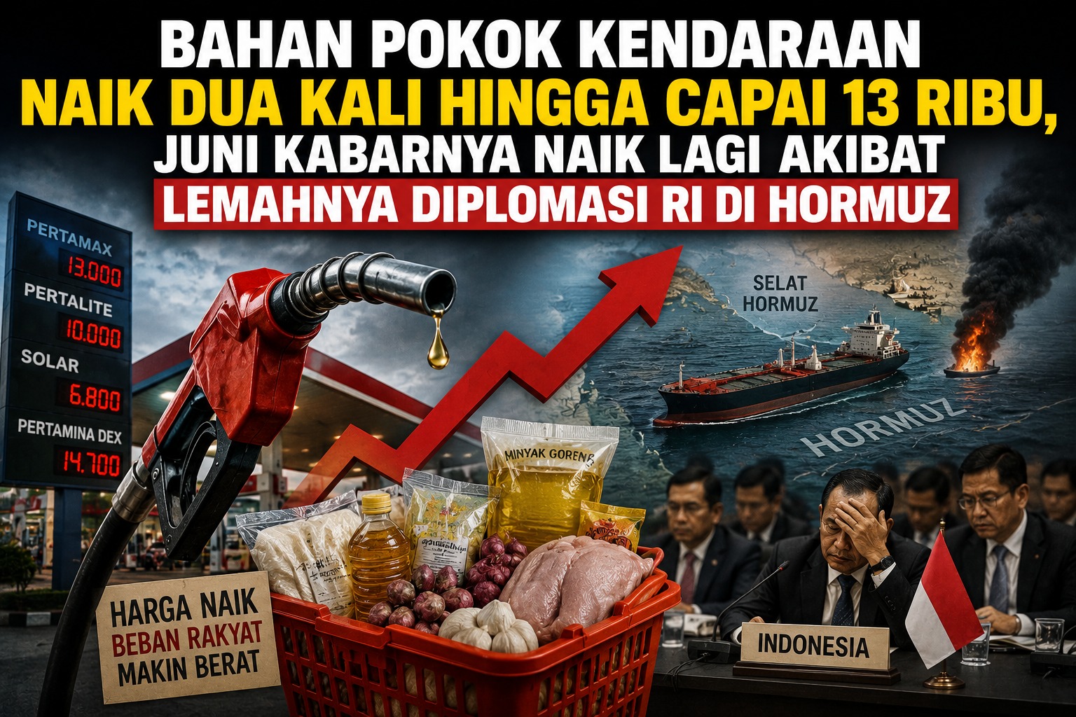 Harga Oli Naik Berkali-kali, Sales Sebut Krisis Hormuz dan Rupiah Lemah Bikin Rakyat Makin Ketar-ketir