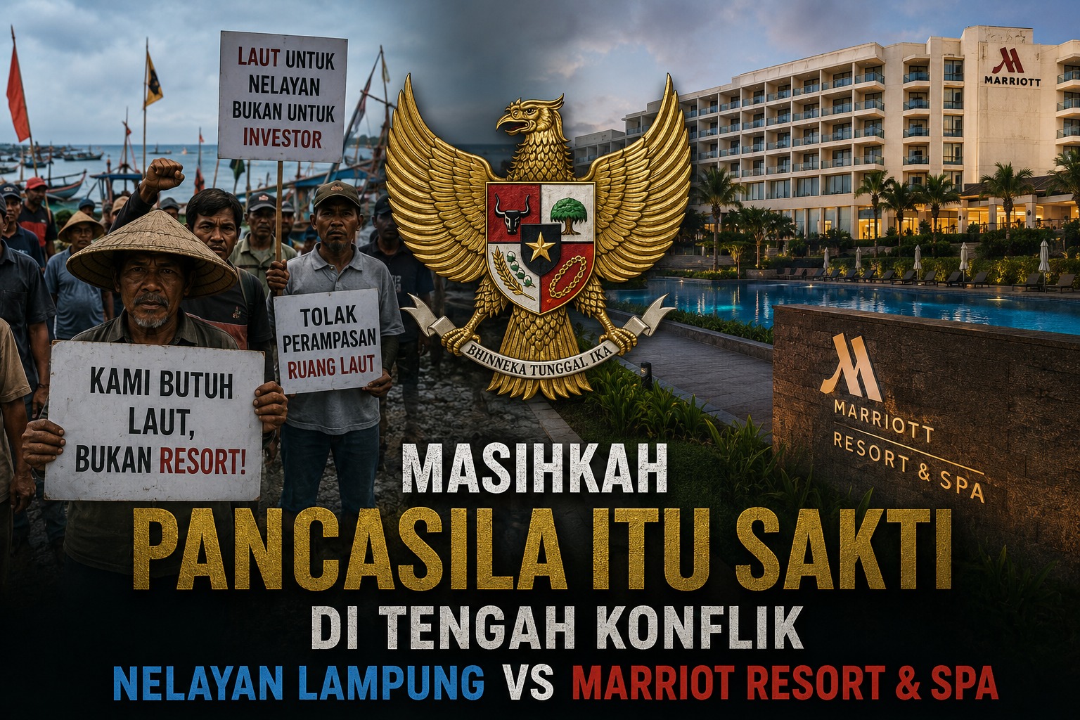 Keadilan Sosial Dipertanyakan, Nelayan Pesawaran Minta Hak Melaut Tetap Terjaga