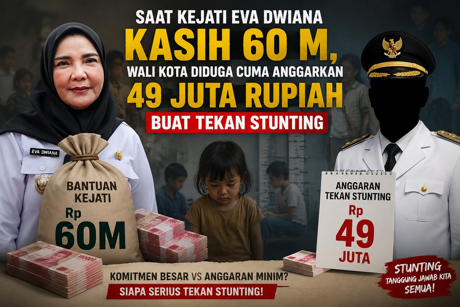 Rp60 Miliar Buat Kejati, Program Stunting Cuma Telur? Warganet Mulai Bertanya-Tanya