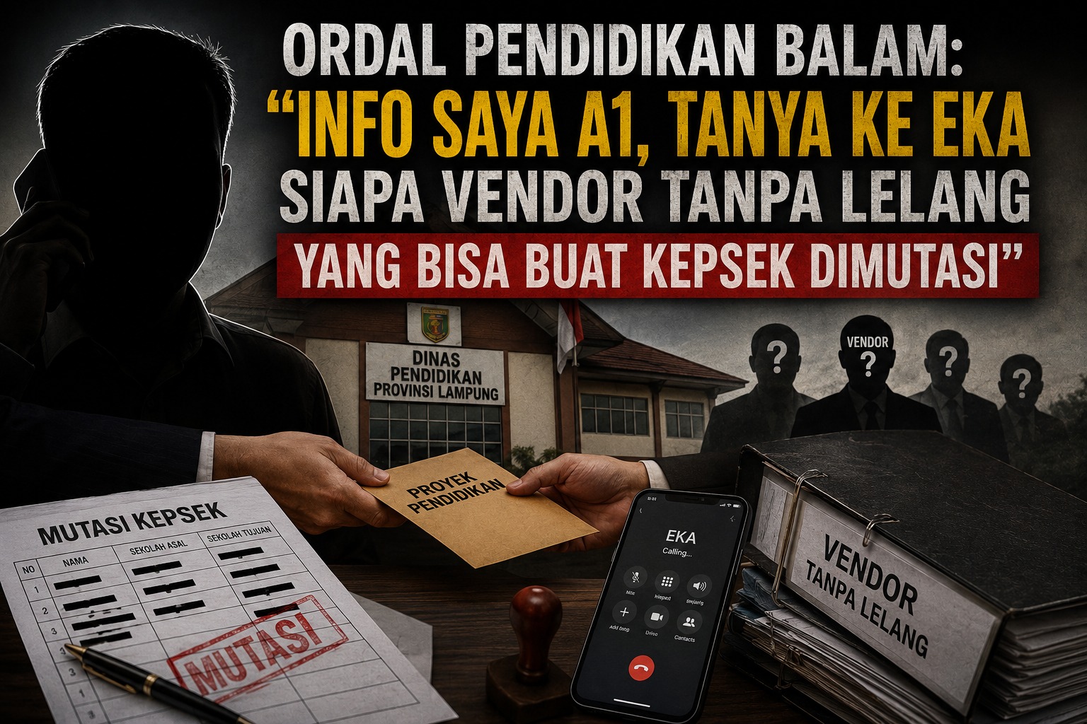 Ordal Pendidikan Balam Bongkar Dugaan Vendor “Titipan”, WTP BPK Ikut Jadi Sorotan