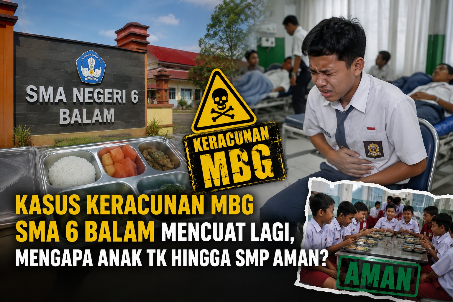 Kasus MBG Bandar Lampung Belum Tuntas, Publik Minta Hasil Pemeriksaan Dibuka Terang-Benderang