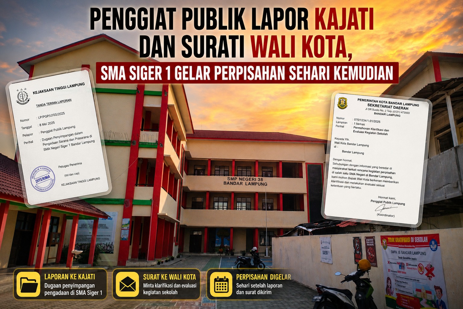 SMA Siger 1 Gelar Perpisahan di Tengah Sorotan Publik, Bakal Pindah atau Tutup Jejak?