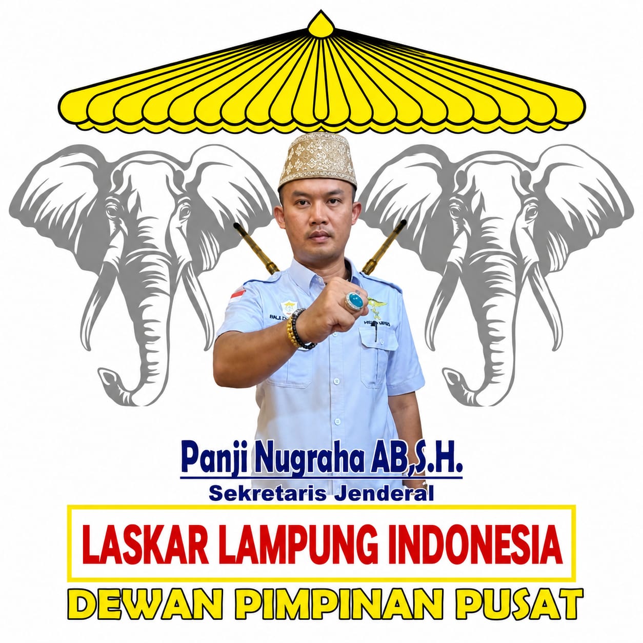 Laskar Lampung Apresiasi Polda Lampung Tetapkan Sekda Lampung Tengah Jadi Tersangka, Desak Plt Bupati Segera Ambil Sikap