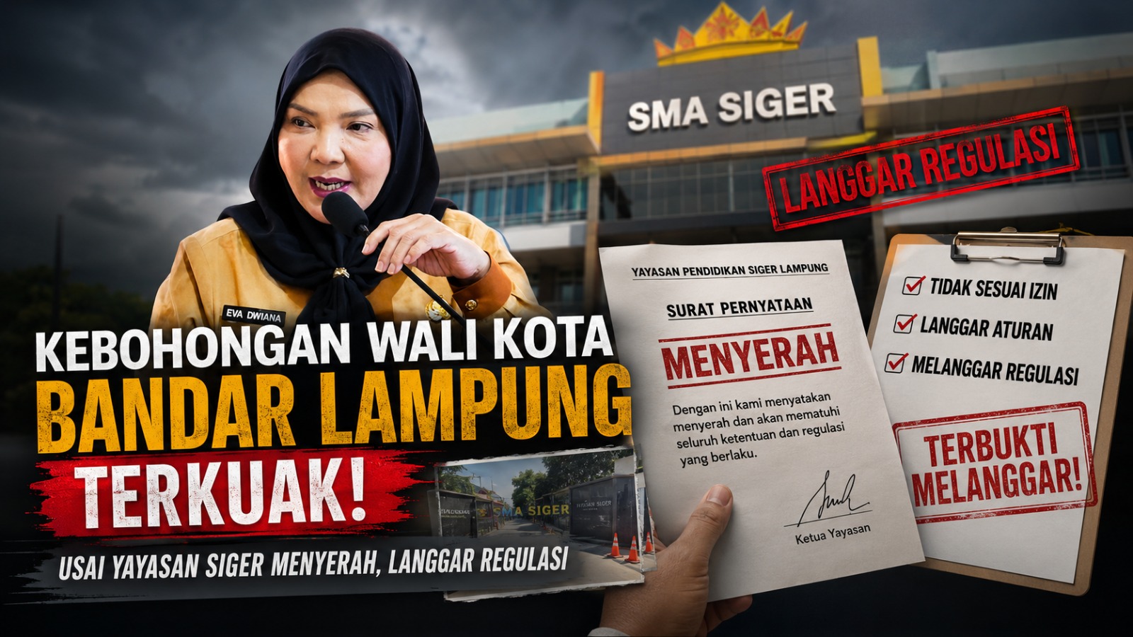 SMA Siger Ditutup, Akuntabilitas Pemerintah Kini Jadi Sorotan Utama