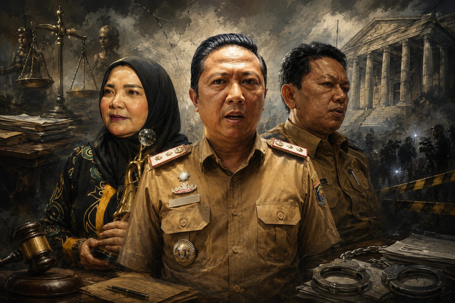 Skandal 85 PTK Khusus “Hantu” Bandar Lampung Mencuat Seiring Sekda Lamteng Ditersangkakan