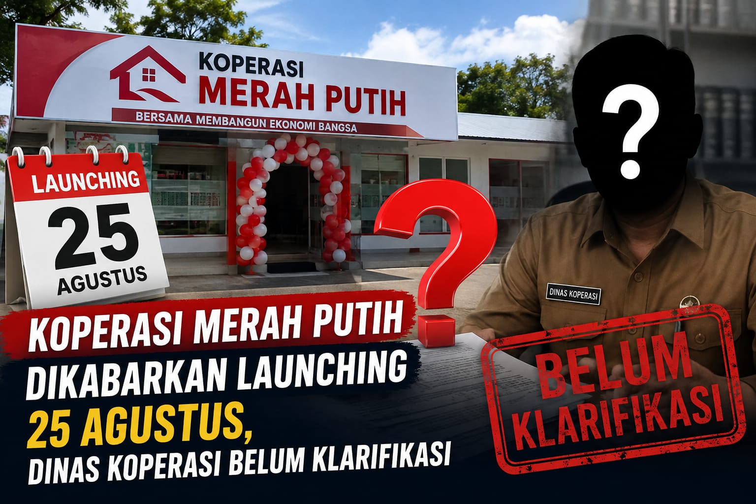 Koperasi Merah Putih Segera Diluncurkan, Publik Lampung Menanti Kejelasan Soal Kesiapan Program