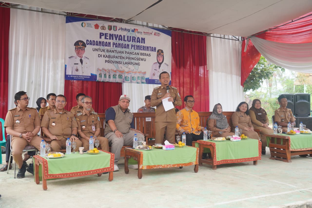 Bantuan Beras 30 Kg Mulai Disalurkan, 55 Ribu Warga Pringsewu Masuk Daftar Penerima