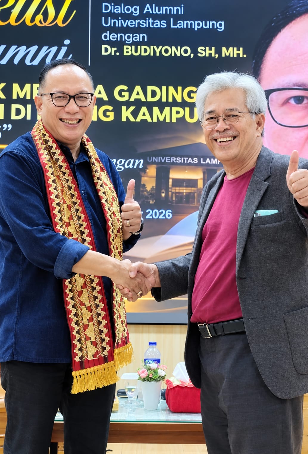 Dr. Budiono Ingin Unila Lebih Dekat dengan Alumni, Bukan Cuma Dicari saat Butuh