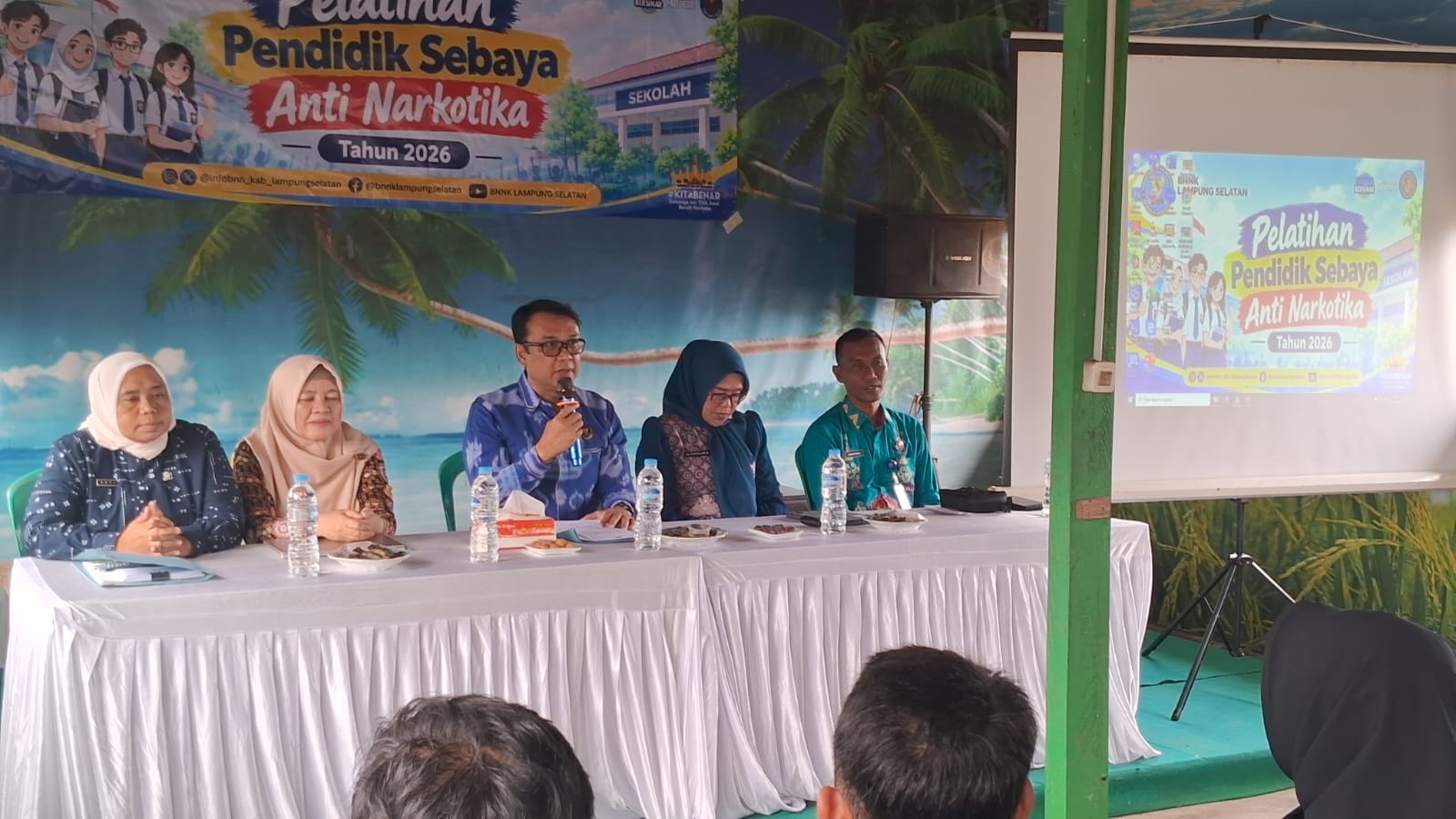 Bukan Cuma Teori, BNNK Lampung Selatan Ajak Pelajar Jadi Garda Depan Lawan Narkoba