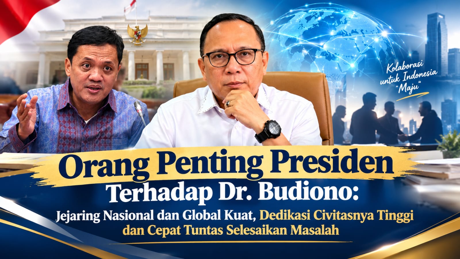 Habiburokhman Dukung Dr. Budiono Jadi Rektor Unila, Soroti Etos Kerja dan Jejaring Global